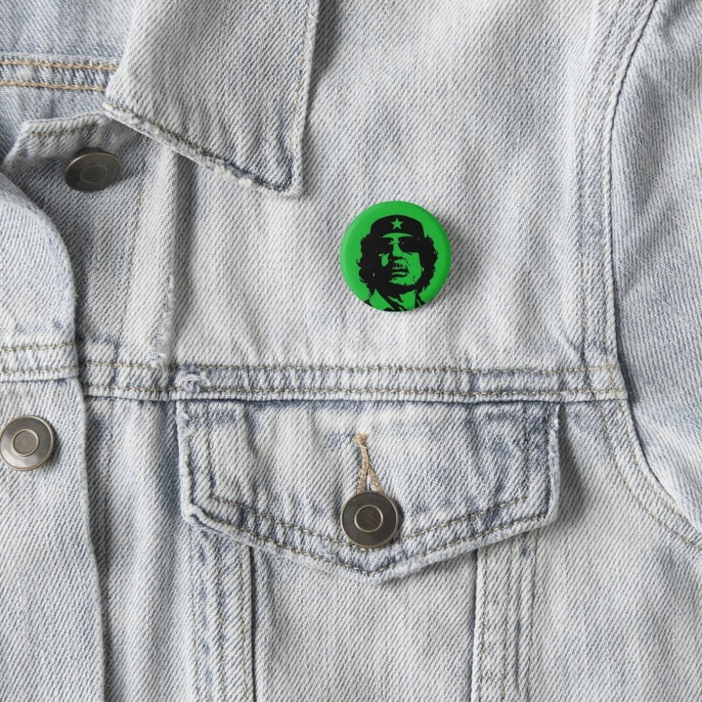 Muammar Gaddafi Button - Picture 3 of 3